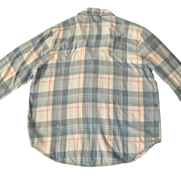 Victoria’s Secret Pajama Set Womens S Used 2 Piece Plaid Flannel Cotton Modal - Picture 12 of 16